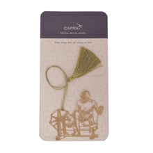 Load image into Gallery viewer, Mahatma Gandhi Metal Bookmark