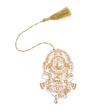Load image into Gallery viewer, LORD JAGANNATH GOLD PLATED BOOKMARK