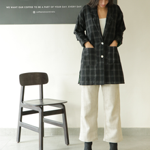 Load image into Gallery viewer, Black Checks Jacket
