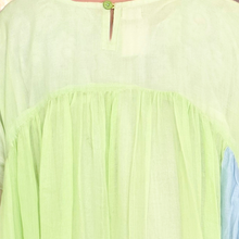 Load image into Gallery viewer, Curved Gather Dress Neon Green
