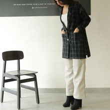 Load image into Gallery viewer, Black Checks Jacket
