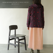 Load image into Gallery viewer, Blue Red polka jacket
