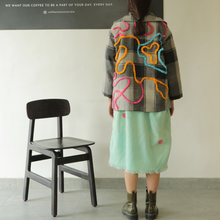 Load image into Gallery viewer, Grey Check Jacket
