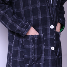 Load image into Gallery viewer, Black Checks Jacket
