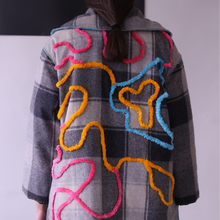 Load image into Gallery viewer, Grey Check Jacket
