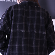 Load image into Gallery viewer, Black Checks Jacket
