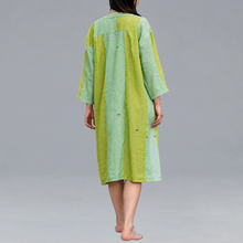 Load image into Gallery viewer, Green Stripe Patch V Neck
