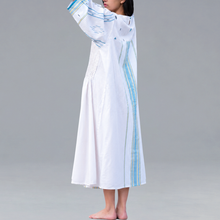 Load image into Gallery viewer, Pintuck Dress Indigo highlight
