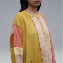 Load image into Gallery viewer, Orange Patch Kurta
