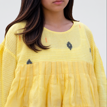 Load image into Gallery viewer, Yellow Pleated Bodice
