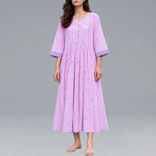 Load image into Gallery viewer, Centre Joint Gather Dress Lavender
