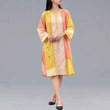 Load image into Gallery viewer, Orange Patch Kurta
