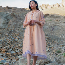 Load image into Gallery viewer, Shirt Colar Mid Joint Dress
