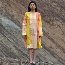 Load image into Gallery viewer, Orange Patch Kurta
