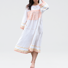 Load image into Gallery viewer, Peach Pleated Bodice

