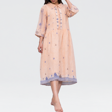 Load image into Gallery viewer, Shirt Colar Mid Joint Dress
