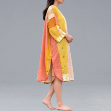Load image into Gallery viewer, Orange Patch Kurta
