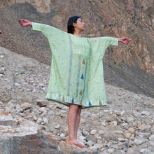 Load image into Gallery viewer, Green Japanese Dress
