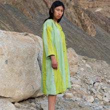 Load image into Gallery viewer, Green Stripe Patch V Neck
