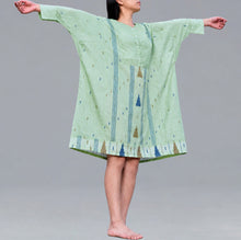 Load image into Gallery viewer, Green Japanese Dress
