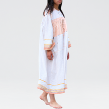 Load image into Gallery viewer, Peach Pleated Bodice
