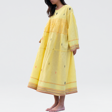 Load image into Gallery viewer, Yellow Pleated Bodice
