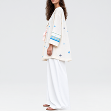 Load image into Gallery viewer, Japanese Tie Top offwhite
