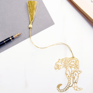 Tiger Metal Bookmark