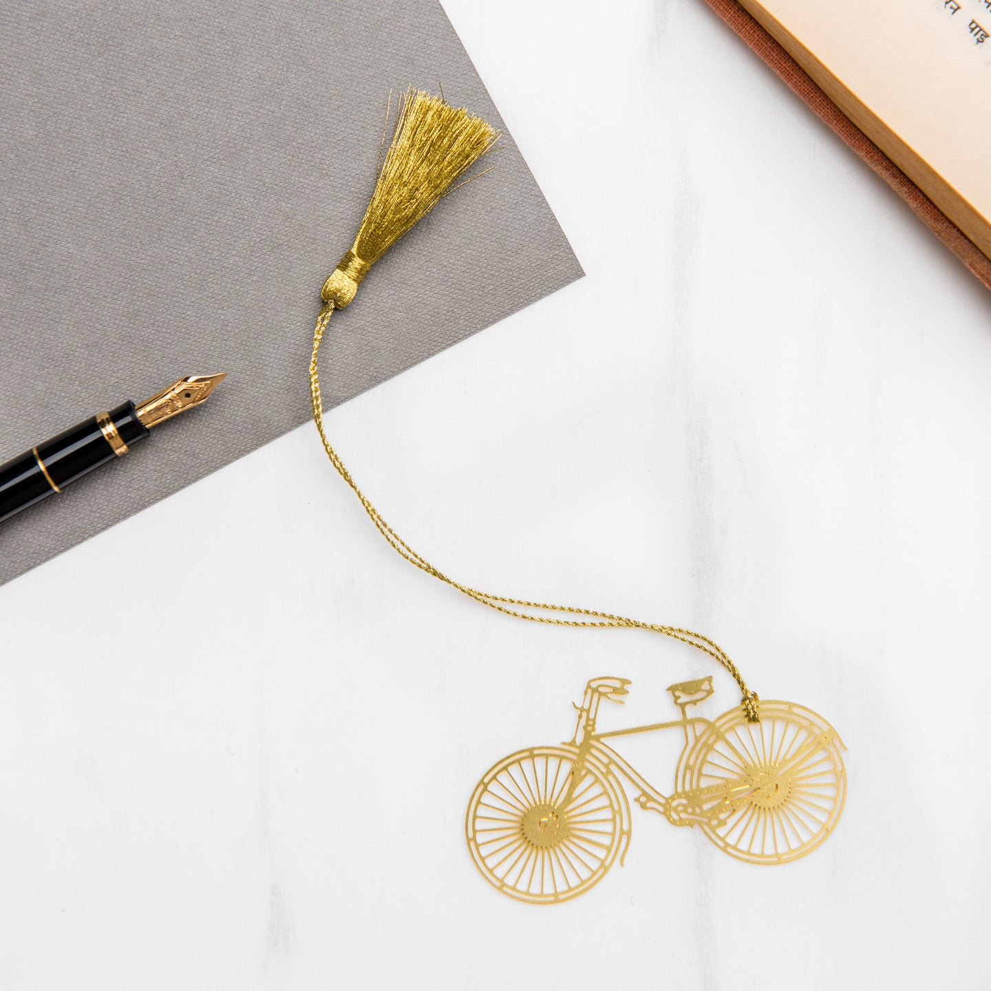 Cycle Metal Bookmark