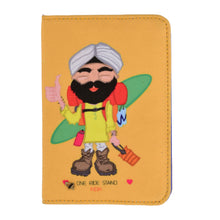 Load image into Gallery viewer, The Hitch Hiking  Yellow Sardar Passport Cover
