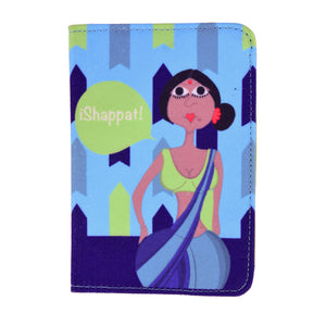 The Blue Bai Passport Cover