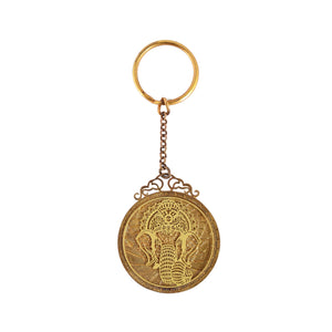 Capra Lord Ganesh Keychain