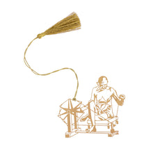 Load image into Gallery viewer, Mahatma Gandhi Metal Bookmark
